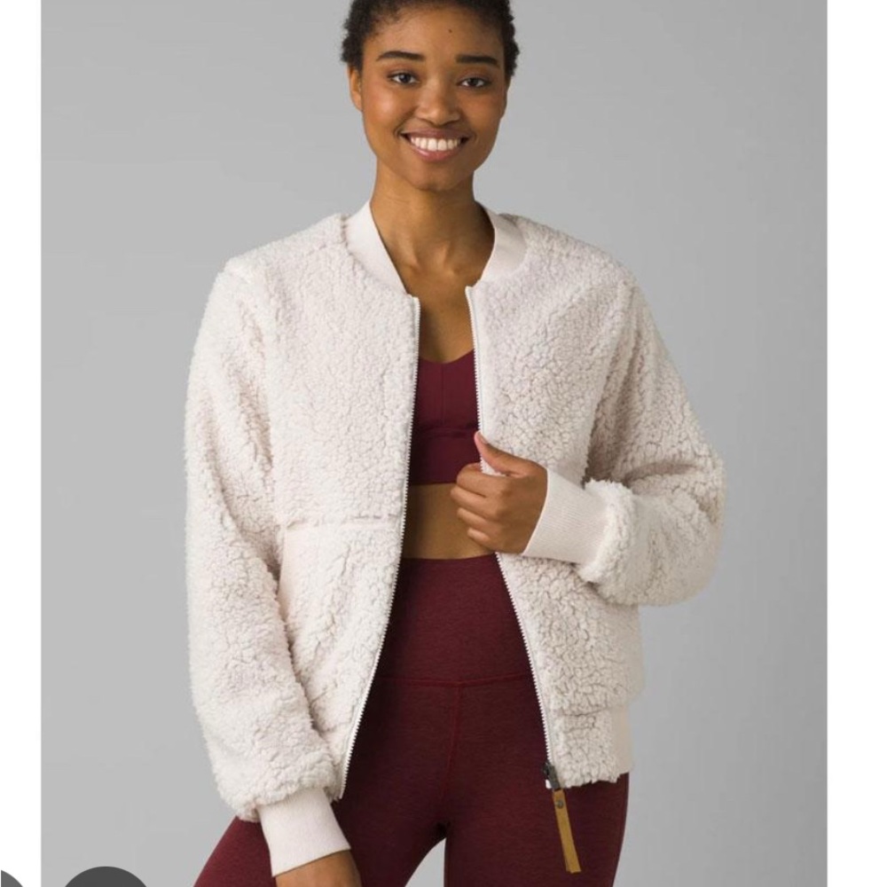 Prana Polar Escape Fleece Bomber Jacket